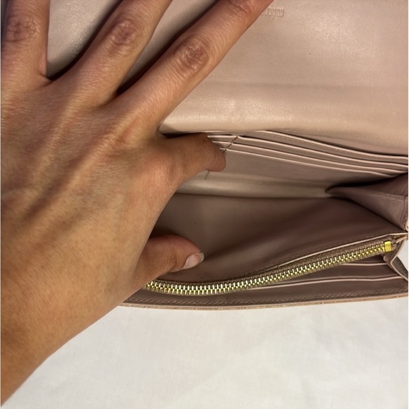 MIU MIU Pre Loved Long Wallet - Picture 11 of 16